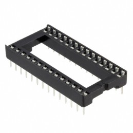 1 pcs : ED28DT - CONN IC DIP SOCKET 28POS TIN