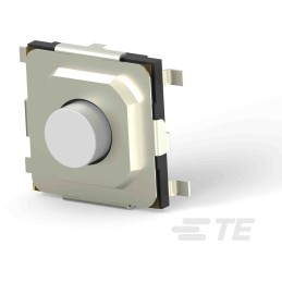 5 pcs - Silver Tactile Switch, SPST 50 @ 12 mA @ V dc 5.2mm Surface Mount