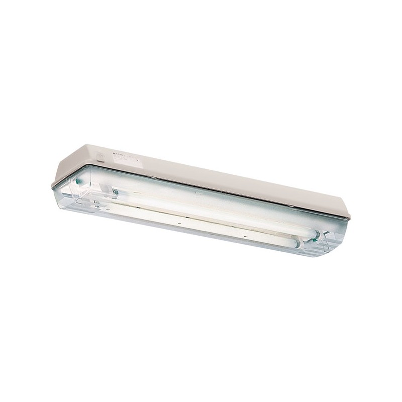 1 pcs - Eaton 22 W Lamp Hazardous Area Light Fitting, Zone 2, Zone 22, LEd, Temp T4, 240 V ac G5, ATEX