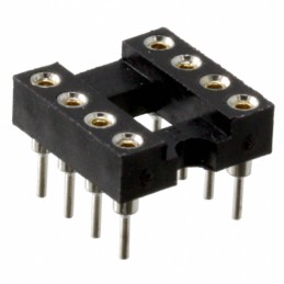 1 pcs : SA083000 - CONN IC DIP SOCKET 8POS GOLD