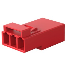 1 pcs : 2834055-4 - REC, 3P LATCHED POKE-IN WTW CONN