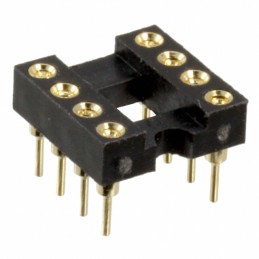 1 pcs : SA083040 - CONN IC DIP SOCKET 8POS GOLD