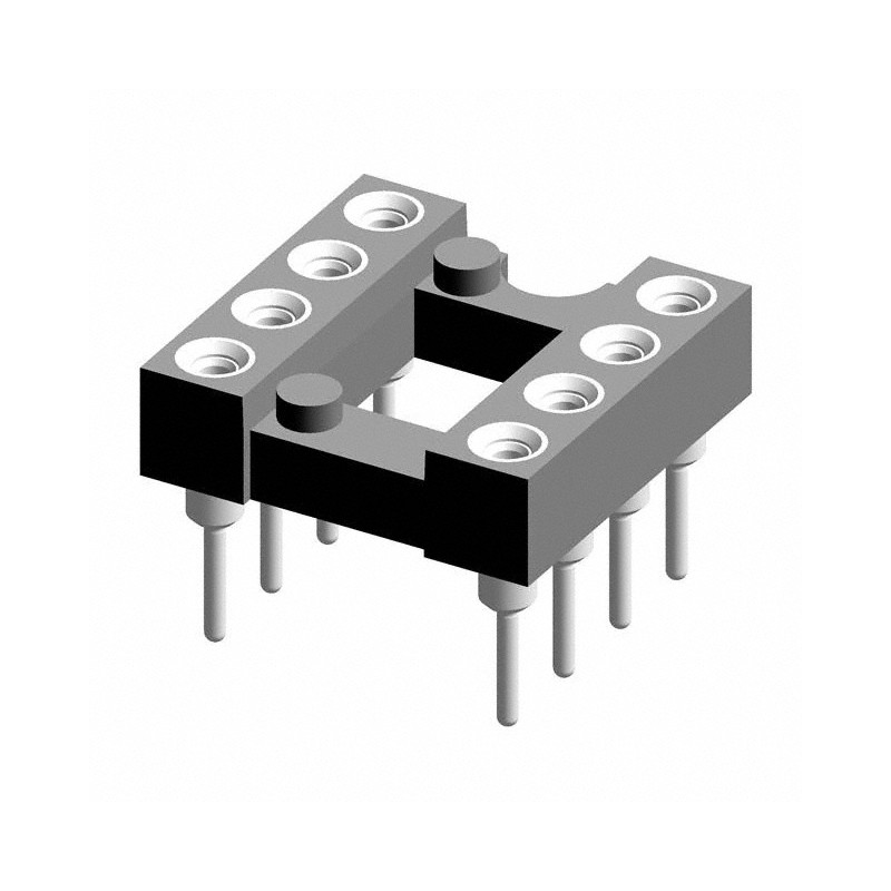 1 pcs : 110-87-308-41-001101 - CONN IC DIP SOCKET 8POS GOLD