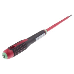 1 pcs - Bahco Torx Screwdriver, T10 Tip, 100 mm Blade, VDE/1000V, 222 mm Overall