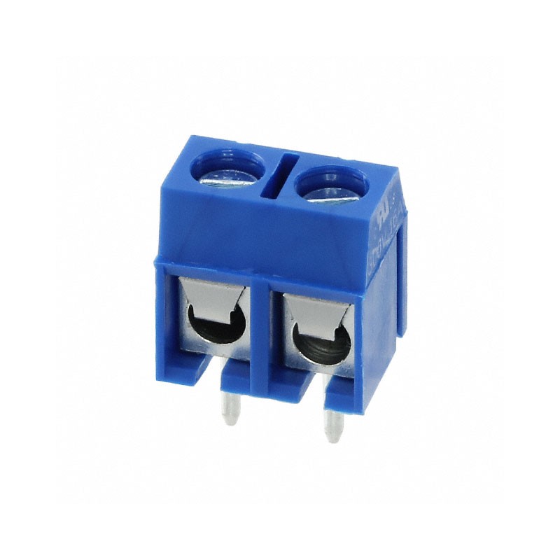 1 pcs : 8718 - TERM BLK 2POS SIDE ENTRY 5MM PCB