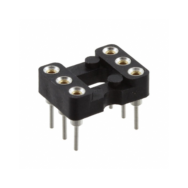 1 pcs : 110-47-306-41-001000 - CONN IC DIP SOCKET 6POS GOLD