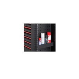 1 pcs - RS PRO 7 drawer Steel Wheeled Tool Chest, 1018mm x 458mm x 746mm