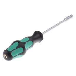 1 pcs - Wera Hexagon Nut Driver, 5 mm Tip, 125 mm Blade, 223 mm Overall