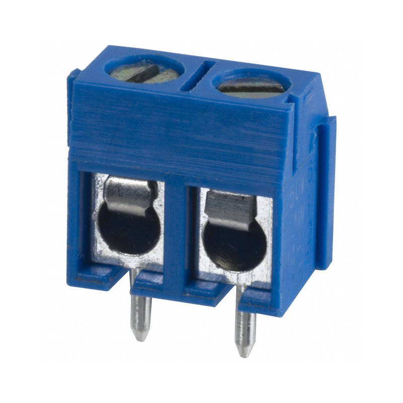 1 pcs : OSTTC022162 - TERM BLK 2P SIDE ENT 5.08MM PCB