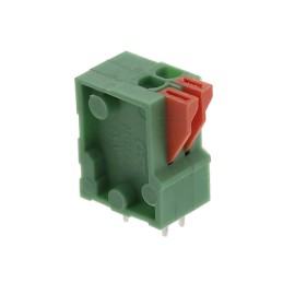 1 pcs : OSTHA025050 - TERM BLK 2POS TOP ENT 2.54MM PCB