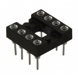 1 pcs : 110-99-308-41-001000 - CONN IC DIP SOCKET 8POS TIN-LEAD