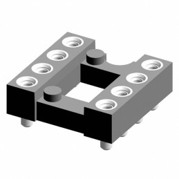 1 pcs : 114-87-308-41-117101 - CONN IC DIP SOCKET 8POS GOLD