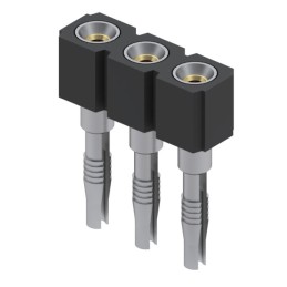 1 pcs : 346-93-103-41-013000 - CONN SOCKET SIP 3POS GOLD