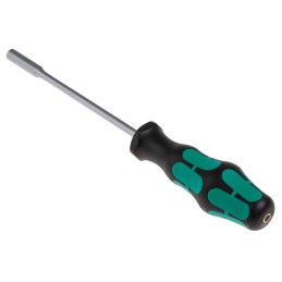 1 pcs - Wera Hexagon Nut Driver, 5.5 mm Tip, 125 mm Blade, 223 mm Overall
