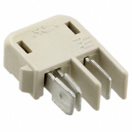 1 pcs : 2154640-1 - CONN SSL RCPT & BLADE 2POS 4MM