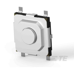 5 pcs - Silver Tactile Switch, SPST 50 @ 12 mA @ V dc 5.2mm Surface Mount