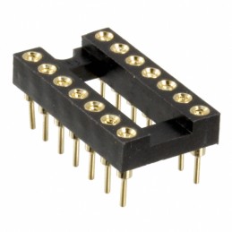 1 pcs : SA143040 - CONN IC DIP SOCKET 14POS GOLD