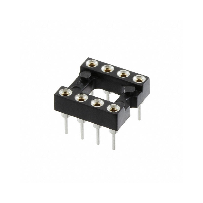 1 pcs : D2808-42 - CONN IC DIP SOCKET 8POS GOLD