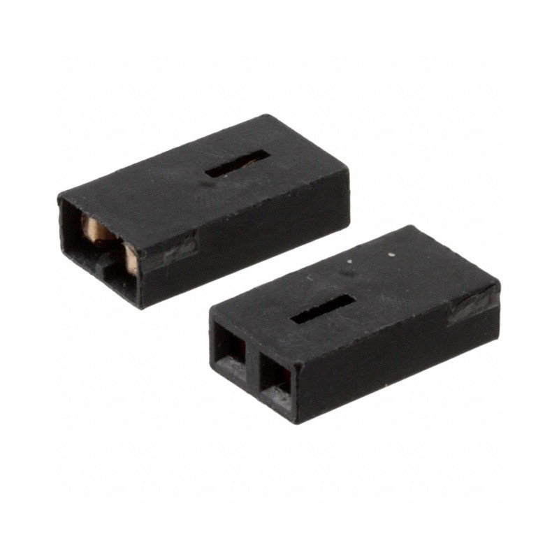 1 pcs : 530153-2 - CONN SHUNT SPRING 2POS .100 GOLD