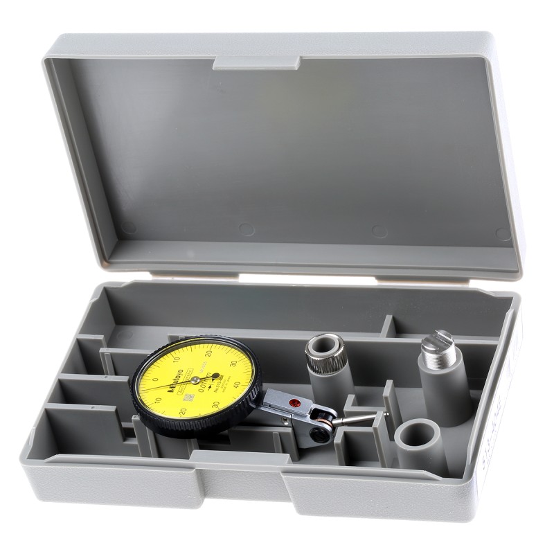 1 pcs - Mitutoyo 513-404-10E Metric DTI Gauge, 0.8mm Max. Measurement, 0.01 mm Resolution, ±0.008 mm Accuracy With UKAS