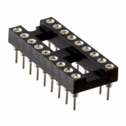 1 pcs : SA183000 - CONN IC DIP SOCKET 18POS GOLD