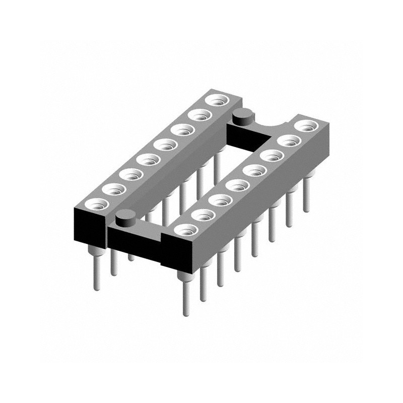 1 pcs : 110-87-316-41-001101 - CONN IC DIP SOCKET 16POS GOLD