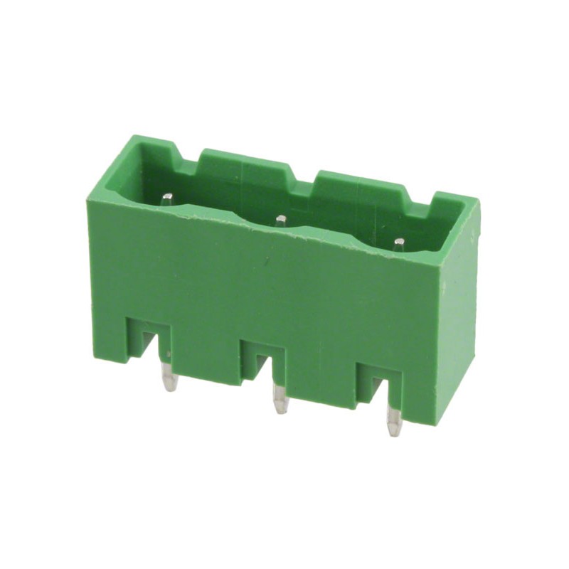 1 pcs : OSTOQ030150 - TERM BLOCK HDR 3POS VERT 7.62MM