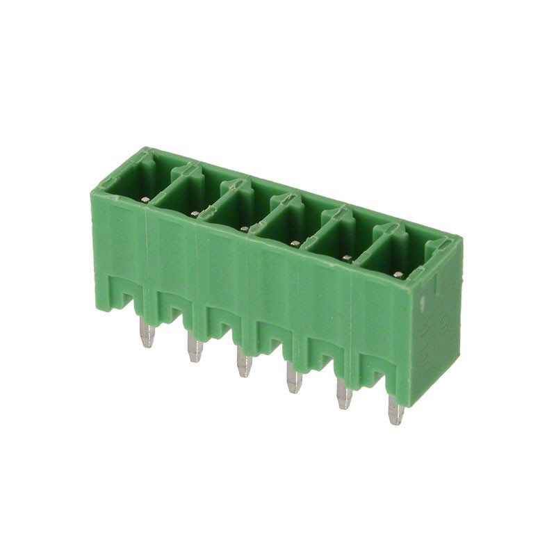 1 pcs : OSTOQ063250 - TERM BLOCK HDR 6POS VERT 3.81MM
