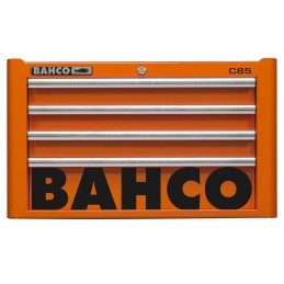 1 pcs - Bahco 4 drawer Stainless Steel (Top) Tool Chest, 419mm x 677mm x 501mm