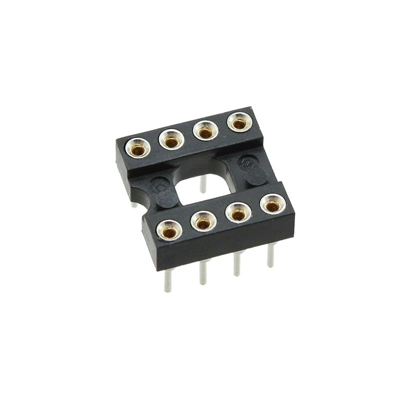 1 pcs : 110-41-308-41-001000 - CONN IC DIP SOCKET 8POS GOLD