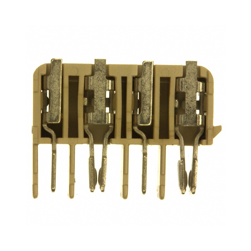 1 pcs : 2058703-2 - CONN SSL RCPT & BLADE 4POS 4MM