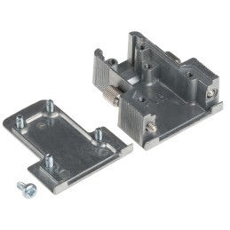 50 pcs - Harting Metal D Sub Backshell, 9 Way