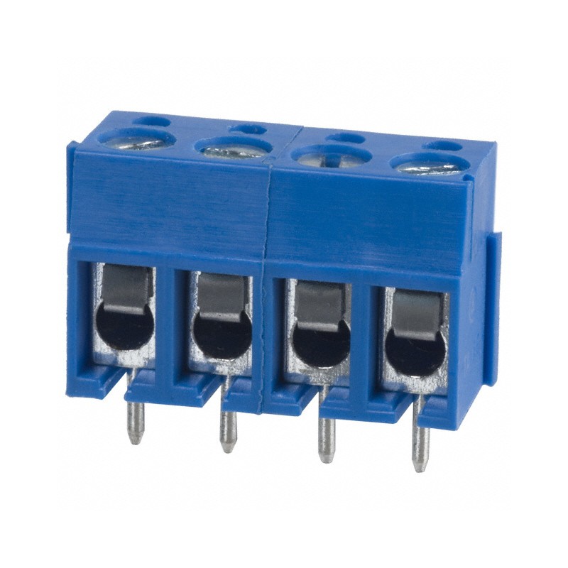1 pcs : OSTTA040161 - TERM BLK 4POS SIDE ENTRY 5MM PCB