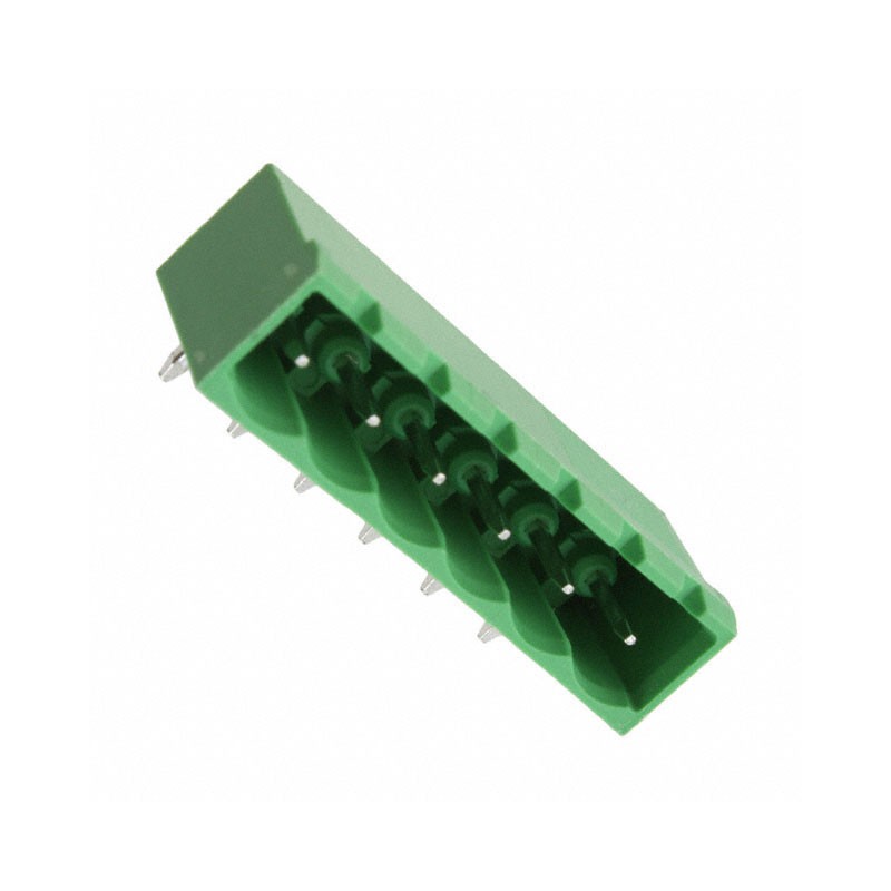 1 pcs : OSTOQ067151 - TERM BLOCK HDR 6POS 90DEG 5MM