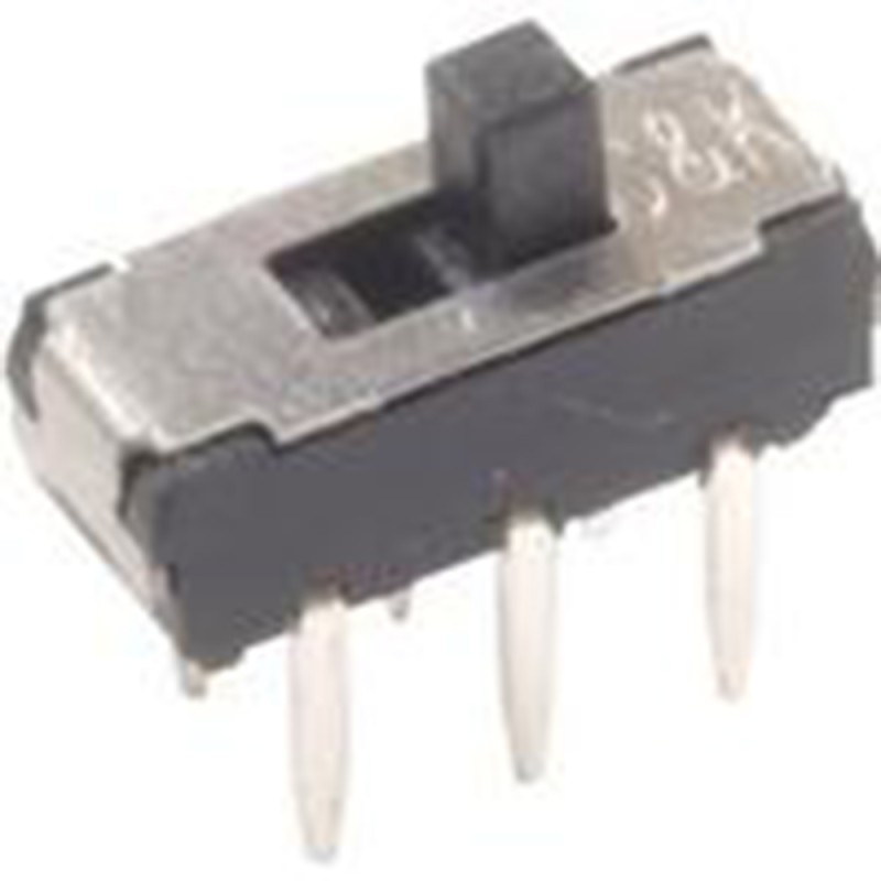 5 pcs - C & K Surface Mount Slide Switch DPDT (On)-(On) 300 mA Standard