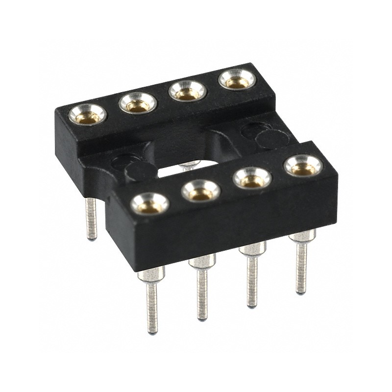 1 pcs : 110-93-308-41-001000 - CONN IC DIP SOCKET 8POS GOLD