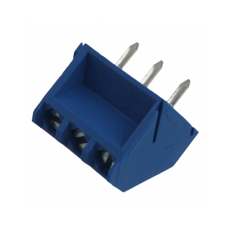 1 pcs : OSTTG030160B - TERM BLOCK 3POS 5MM PCB