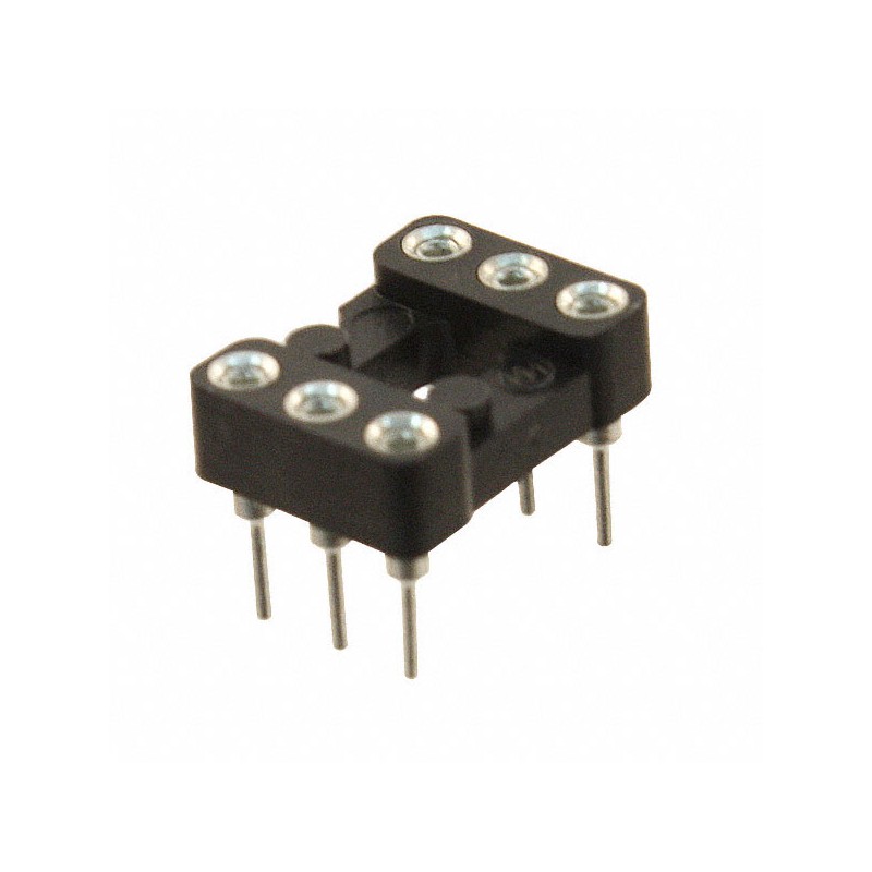 1 pcs : 110-43-306-41-001000 - CONN IC DIP SOCKET 6POS GOLD