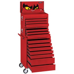 1 pcs - Teng Tools 8 Series 16 drawers Metal Tool Box, 660 x 305 x 250mm