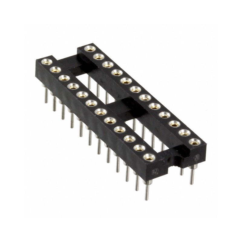 1 pcs : SA243000 - CONN IC DIP SOCKET 24POS GOLD