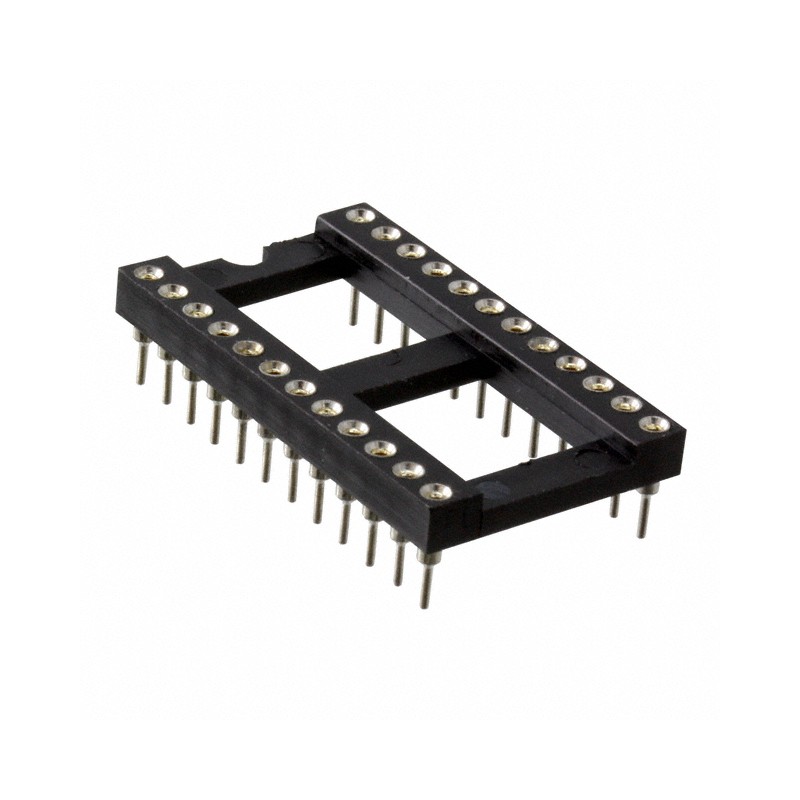 1 pcs : SA246000 - CONN IC DIP SOCKET 24POS GOLD