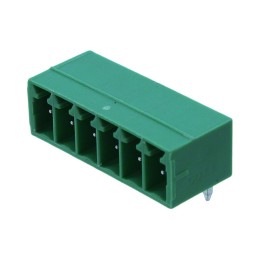 1 pcs : OSTOQ061251 - TERM BLOCK HDR 6POS 90DEG 3.5MM
