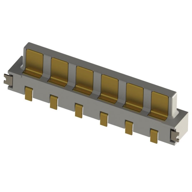 1 pcs : 109159006101916 - CONN SSL PLUG 6POS 3MM SOLDER