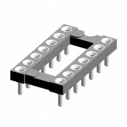 1 pcs : 115-87-314-41-003101 - CONN IC DIP SOCKET 14POS GOLD