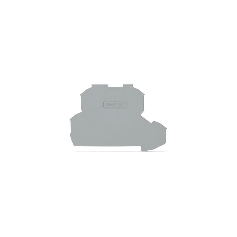 1 pcs : 2000-2291 - END PLATE FOR TERM BLOCK