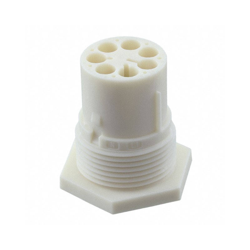 1 pcs : 293688-2 - PIN HSG PANEL MOUNT M-LINE 5 POL