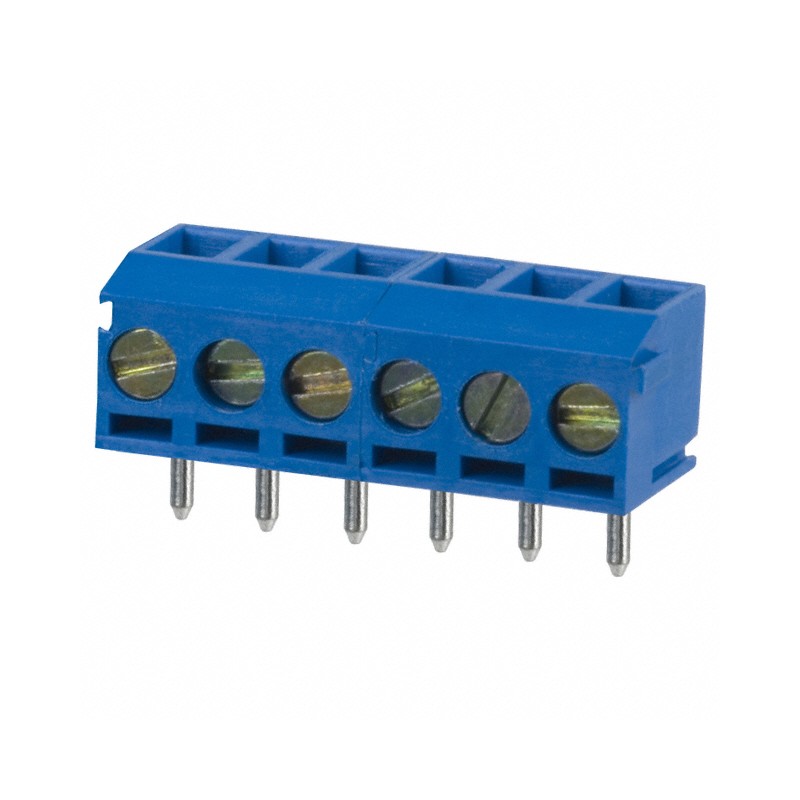 1 pcs : OSTTF060161 - TERM BLK 6P TOP ENTRY 3.5MM PCB