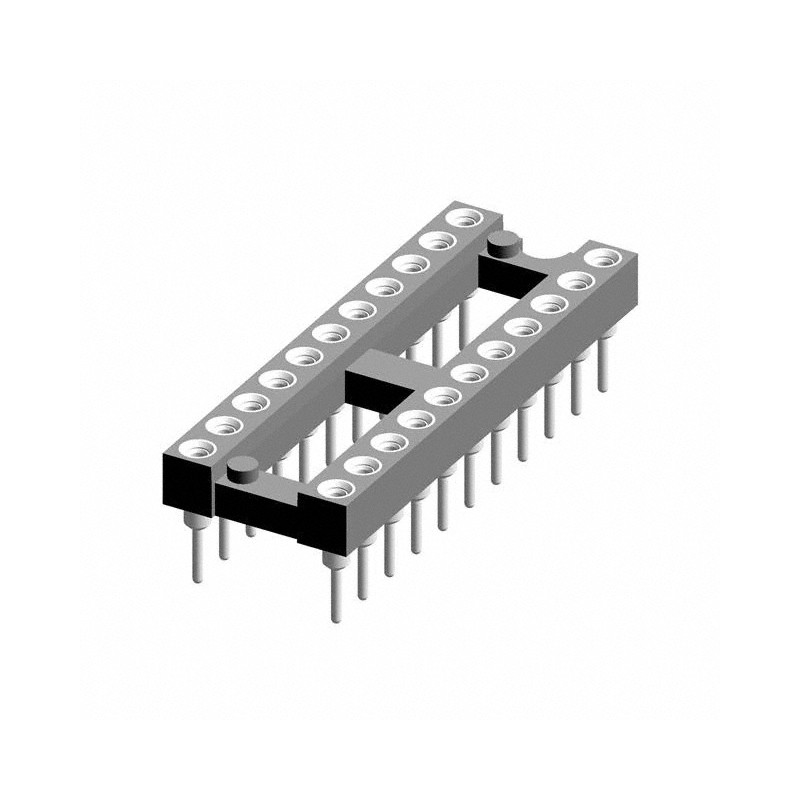 1 pcs : 110-87-322-41-001101 - CONN IC DIP SOCKET 22POS GOLD