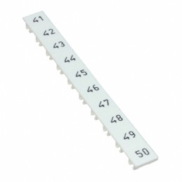 1 pcs : XW5Z-S6.0LB-41-50 - TB LABEL 6MM MARKING 41-50