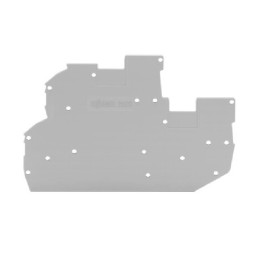 1 pcs : 2020-2291 - END AND INTERMEDIATE PLATE 1 MM